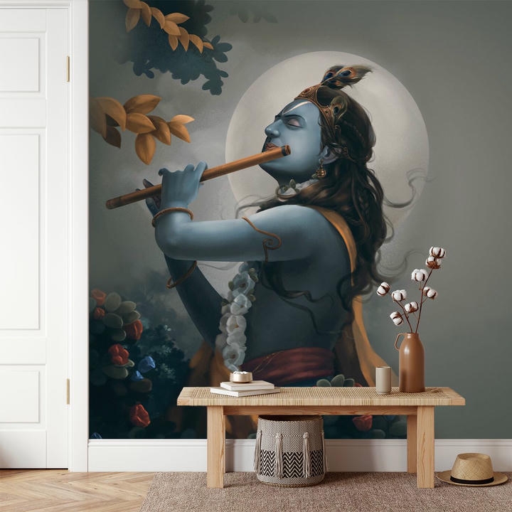 3D-Radha-Krishna-Wallpaper-for-Wall