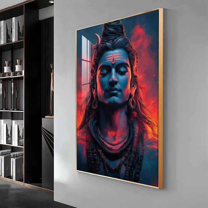 3D Shiva Wallpaper for Wall