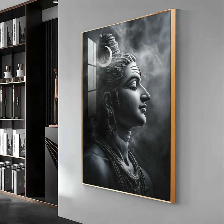 Black Shiva Wallpaper for Wall
