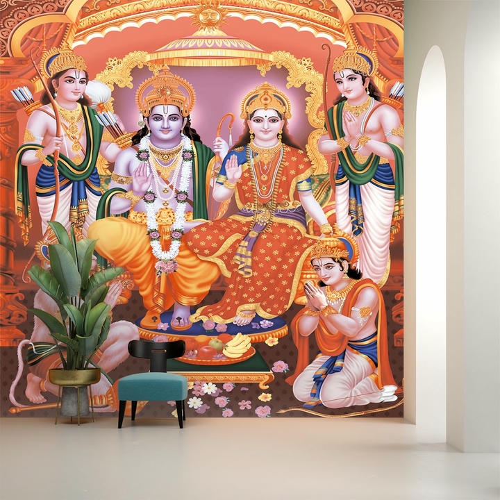 Divine Wallpaper for Puja Room