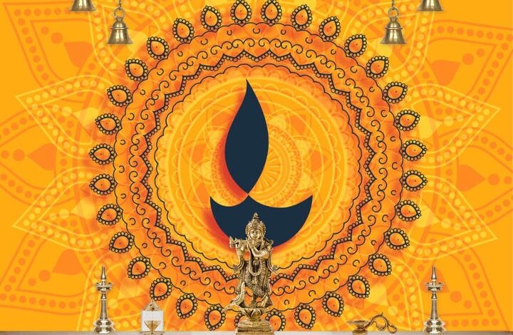 Ganesha Wallpaper for Pooja Room