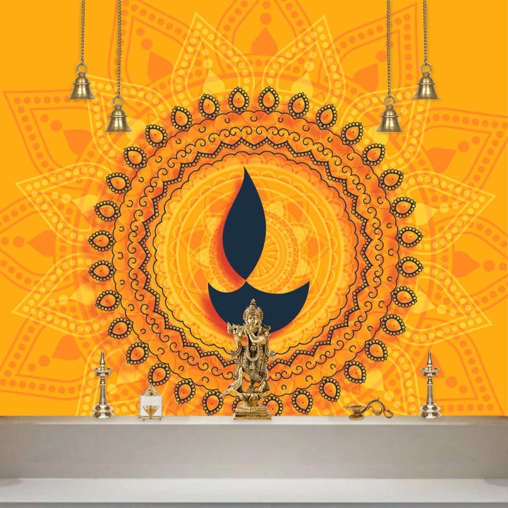 Ganesha Wallpaper for Pooja Room