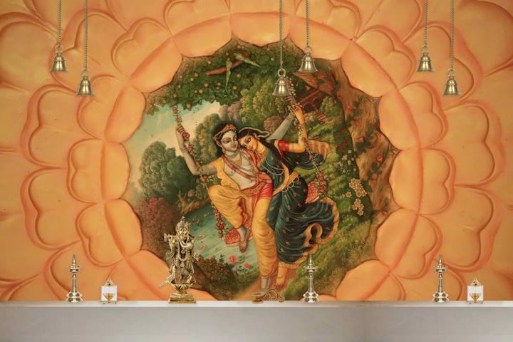 Radha Krishna Wallpaper for Home Wall