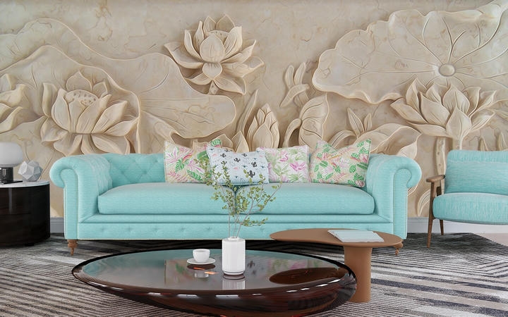Textured 3D Wallpaper for Wall