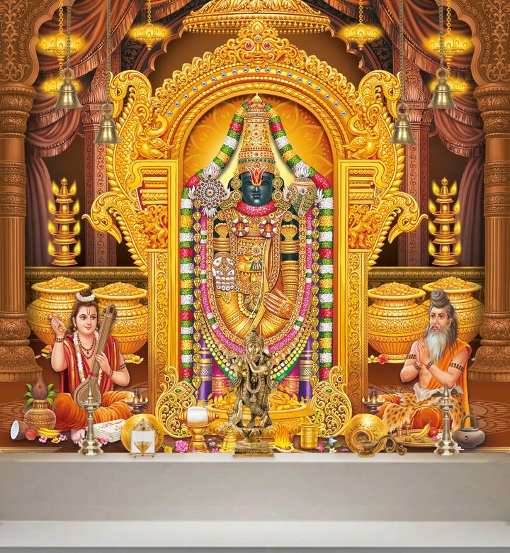 Tirupati Balaji Wallpaper for Walls