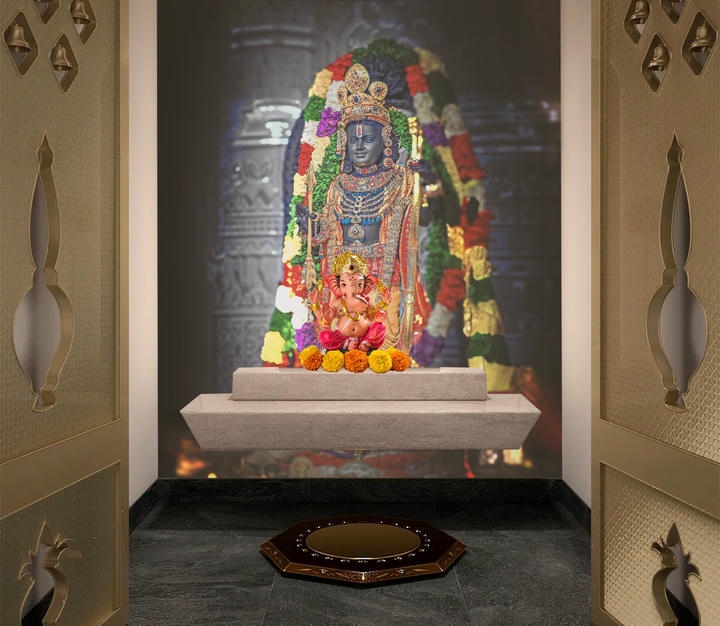 Wallpaper Jai Shri Ram 4K