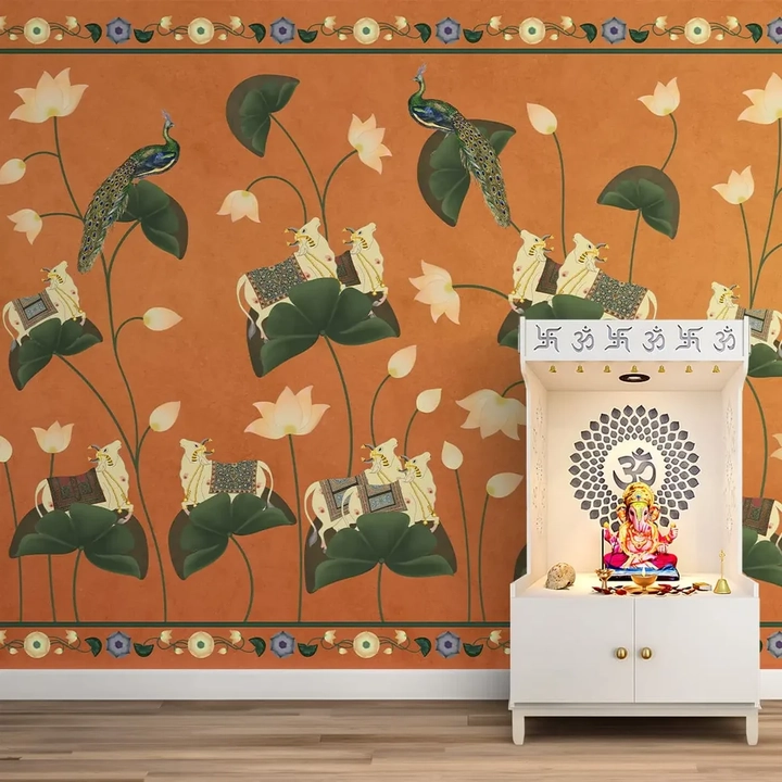 Wallpaper for Pooja Room